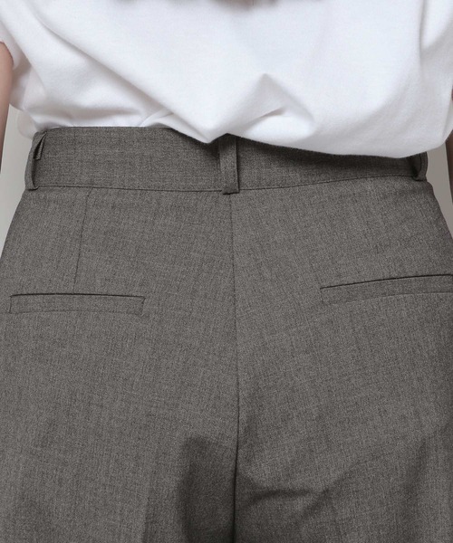 ALAND(エーランド)の「3.3Field Trip/2-TUCK WIDE パンツ 2279874(スラックス・レディース・ブラック/グレー/カーキ・SMALL/MEDIUM)」の21枚目の写真