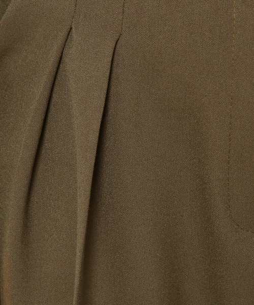 ALAND(エーランド)の「3.3Field Trip/2-TUCK WIDE パンツ 2279874(スラックス・レディース・ブラック/グレー/カーキ・SMALL/MEDIUM)」の12枚目の写真