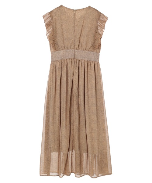 armonia(アルモニーア)の「armonia. 袖フリル柄ワンピース(ワンピース・レディース・ブラック/ベージュ/ネイビー・FREE)」の16枚目の写真