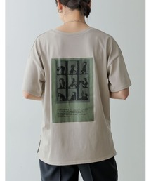 バックプリントオーバーサイズTシャツ