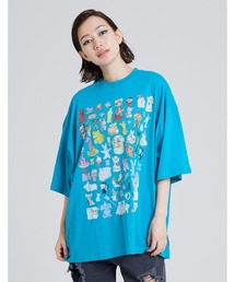 shana sadeghi-ray x little sunny bite Animal big tee