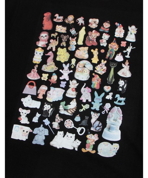 Little sunny bite（リトルサニーバイト）の「shana sadeghi-ray x little sunny bite Animal big tee（Tシャツ/カットソー・レディース・ホワイト/ブラック/ブルー・FREE）」の19枚目の写真