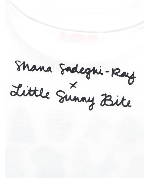 Little sunny bite（リトルサニーバイト）の「shana sadeghi-ray x little sunny bite Animal big tee（Tシャツ/カットソー・レディース・ホワイト/ブラック/ブルー・FREE）」の16枚目の写真