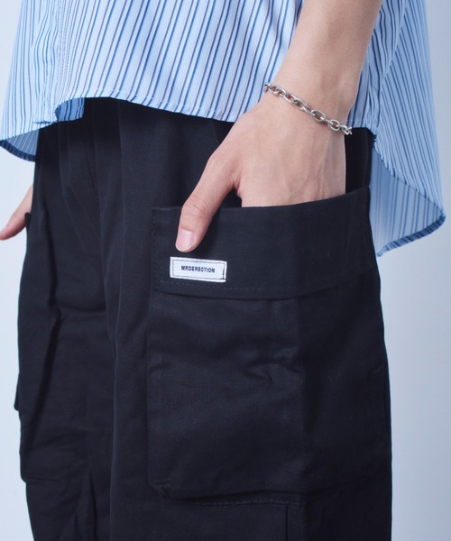 SETUP7(セットアップセブン)の「【SETUP7】タックデザインカーゴパンツ KNF(カーゴパンツ・メンズ・ホワイト/グリーン/ブラック・4/5)」の17枚目の写真