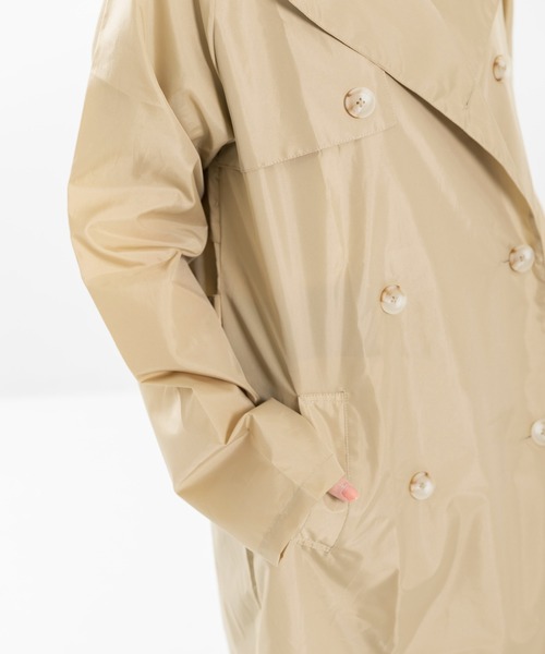 試着のみ‼️NEIGHBORHOOD トレンチコート ベージュ Noble（ノーブル）の「ヴィンテージニュアンスオーバートレンチ