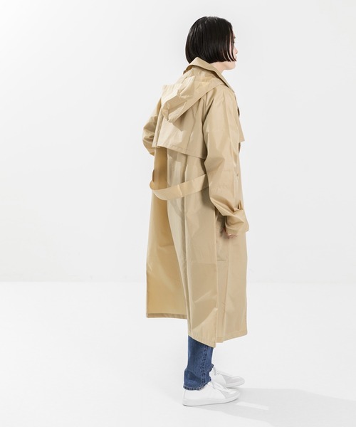 ゆ*か様 新品♡Eaphiベージュ ロングコート ウエストベルト付き ベージュ ロングコート ウエストベルト付き