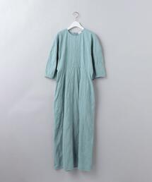 roku 6 cotton dobby dress ワンピース　36 6(ROKU)＞COTTON DOBBY DYE DRESS/ワンピース - メルカリ