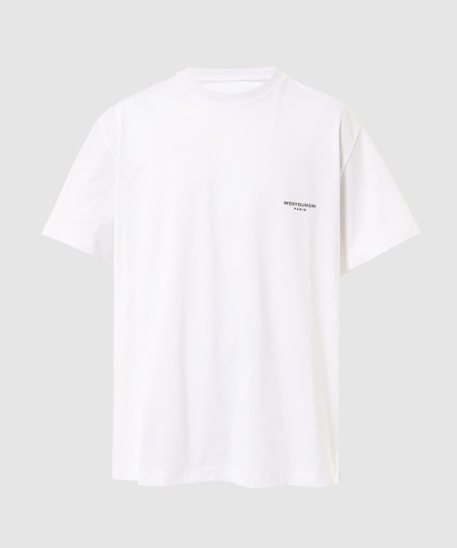 WOOYOUNGMI(ウーヨンミ)の「MENS T-SHIRT(Tシャツ/カットソー・メンズ・ブラック/ホワイト・48/50/52)」の2枚目の写真