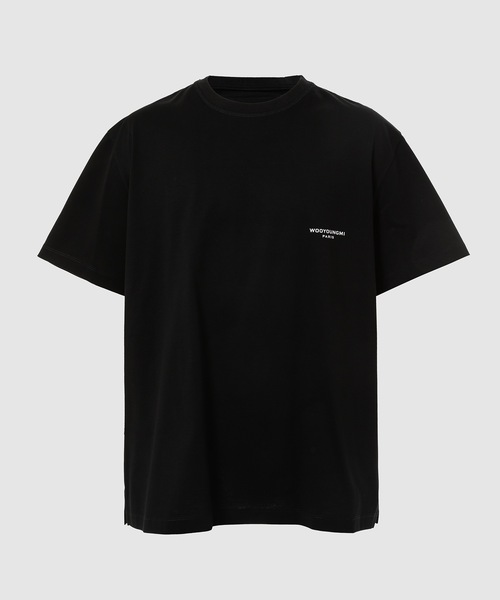 WOOYOUNGMI(ウーヨンミ)の「MENS T-SHIRT(Tシャツ/カットソー・メンズ・ブラック/ホワイト・48/50/52)」の1枚目の写真