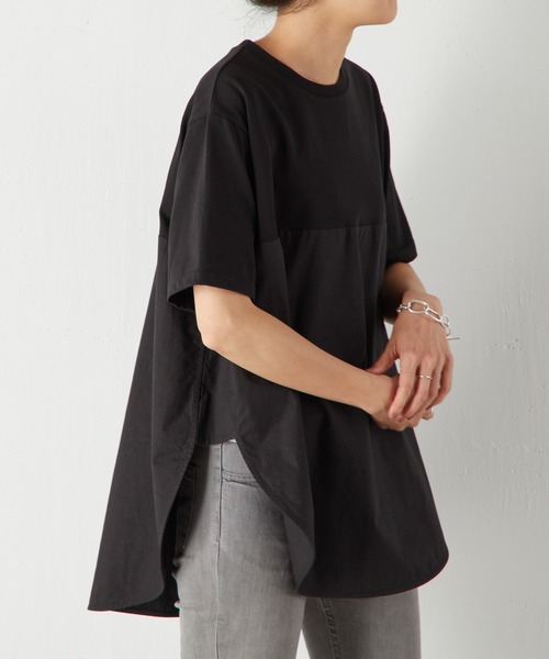 BEARDSLEY✳︎ビアズリー✳︎ ドッキングTシャツ✳︎ホワイト✳︎数回着用美品です BEARDSLEY✳︎ビアズリー✳︎ ドッキングTシャツ✳︎ホワイト