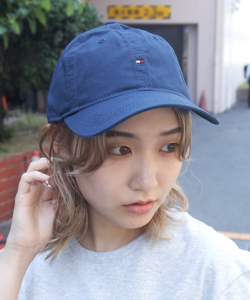 TOMMY HILFIGER(トミーヒルフィガー)の「TOMMY HILFIGER / トミーヒルフィガー AM MINI FLAG CAP ベースボール キャップ(キャップ・メンズ・ブラック/ベージュ/ネイビー/レッド/ゴールド/オレンジ/ブルー/グリーン・FREE)」の6枚目の写真