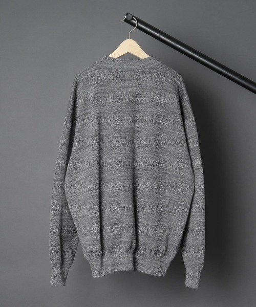 REMI RELIEF(レミレリーフ)の「【 REMI RELIEF / レミレリーフ 】 ジャズネップ起毛裏毛カーディガン(カーディガン/ボレロ・メンズ・チャコールグレー/オートミール・MEDIUM/LARGE)」の4枚目の写真