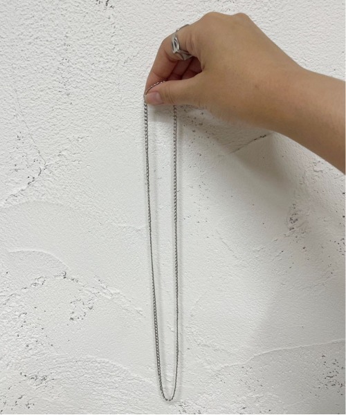 PairPair（ペアペア）の「ロングチェーンネックレス(ユニセックス)（ネックレス・レディース・シルバー/ゴールド・FREE）」の9枚目の写真