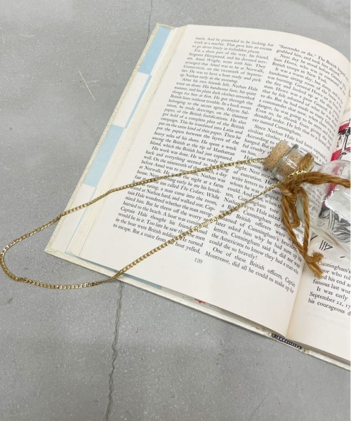 PairPair（ペアペア）の「ロングチェーンネックレス(ユニセックス)（ネックレス・レディース・シルバー/ゴールド・FREE）」の8枚目の写真