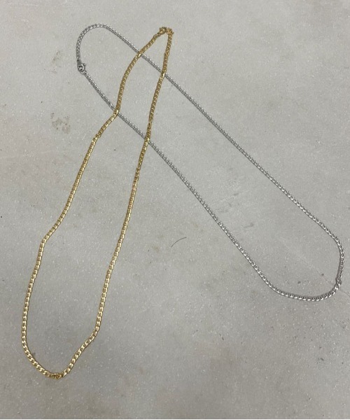 PairPair（ペアペア）の「ロングチェーンネックレス(ユニセックス)（ネックレス・レディース・シルバー/ゴールド・FREE）」の12枚目の写真