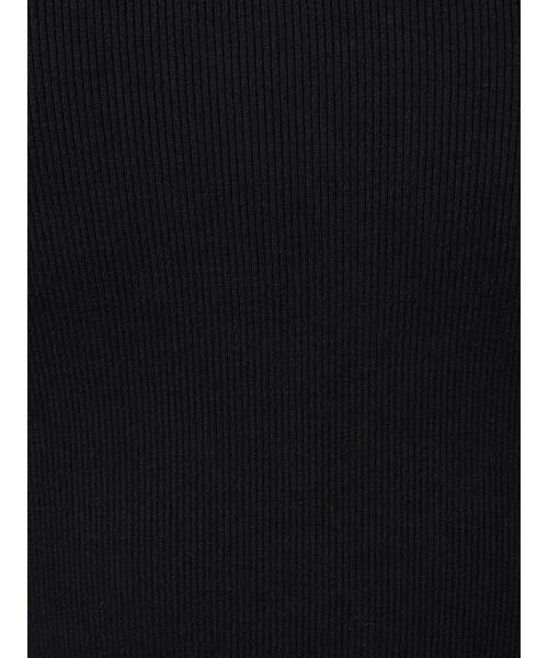 GYDA（ジェイダ）の「カップ付き バッククロステレコロンT（Tシャツ/カットソー・レディース・ブラック/オフホワイト・FREE）」の14枚目の写真