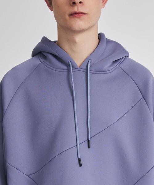 TIGHTBOOTH PRODUCTION（タイトブースプロダクション）の「SPLICE SMOOTH HOODIE（パーカー・メンズ・パープル/ブラック・L）」の14枚目の写真