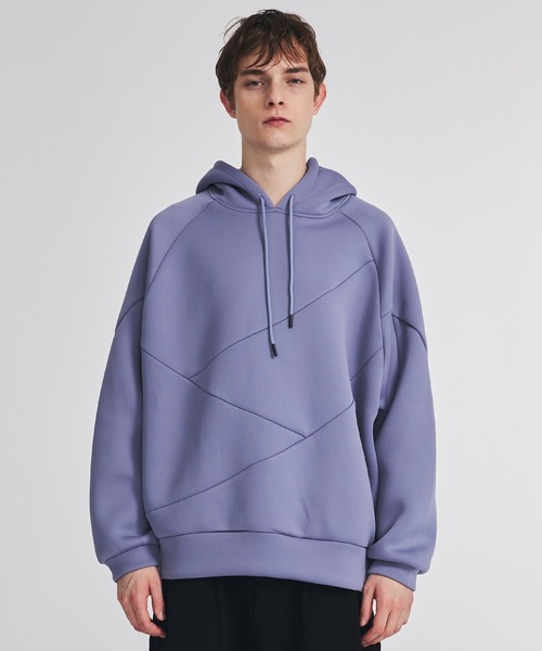 TIGHTBOOTH PRODUCTION（タイトブースプロダクション）の「SPLICE SMOOTH HOODIE（パーカー・メンズ・パープル/ブラック・L）」の11枚目の写真