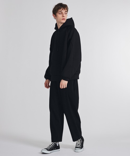 TIGHTBOOTH PRODUCTION（タイトブースプロダクション）の「SPLICE SMOOTH HOODIE（パーカー・メンズ・パープル/ブラック・L）」の3枚目の写真