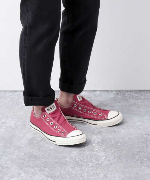 CONVERSE（コンバース）の「【CONVERSE/コンバース】ALL STAR SLIP IIII OX スリッポン スニーカー（スリッポン・メンズ・レッド/ホワイト・26/27/28）」の7枚目の写真