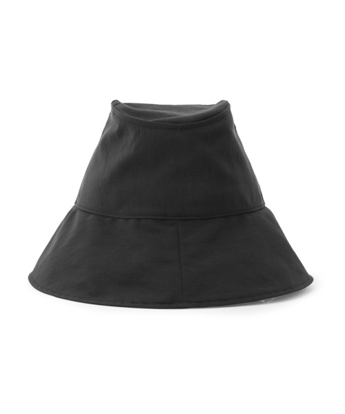 La Maison de Lyllis（メゾンドリリス）の「【La Maison de Lyllis】PAPER HAT（ハット・レディース・ライトグレー/ブラック/ラベンダー・FREE）」の6枚目の写真