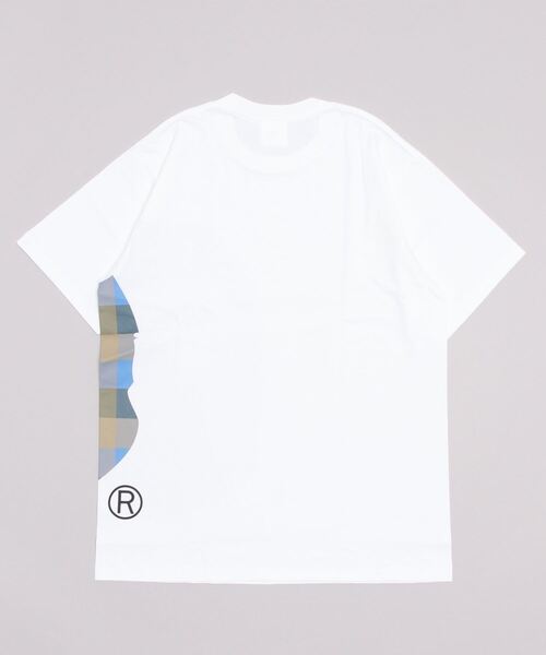 A BATHING APE(アベイシングエイプ)の「BLOCK CHECK SIDE BIG APE HEAD TEE M(Tシャツ/カットソー・メンズ・ブラック×レッド/ブラック系その他/ホワイト×レッド/ホワイト系その他2・SMALL/LARGE/XX-LARGE/X-LARGE/MEDIUM/XXX-LARGE)」の9枚目の写真