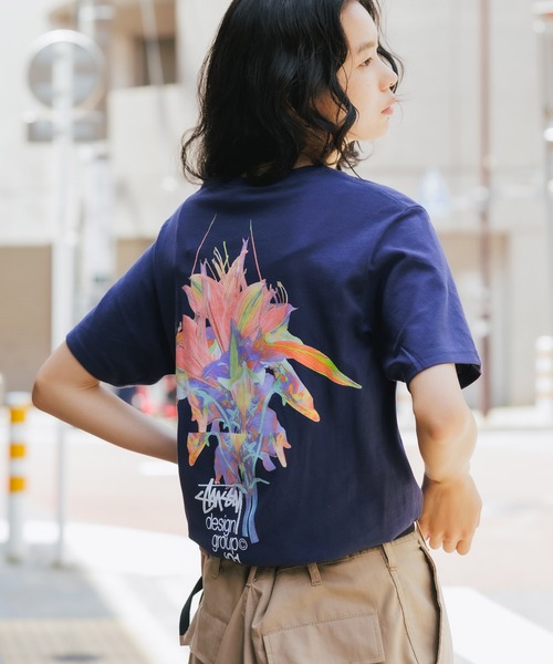 STUSSY（ステューシー）の「STUSSY/ステューシー  DESIGN GROUP21 TEE　半袖Tシャツ（Tシャツ/カットソー・メンズ・ネイビー・S）」の18枚目の写真