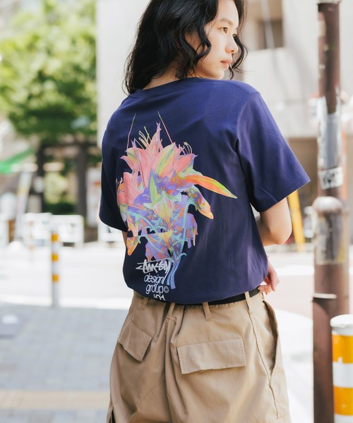 STUSSY（ステューシー）の「STUSSY/ステューシー  DESIGN GROUP21 TEE　半袖Tシャツ（Tシャツ/カットソー・メンズ・ネイビー・S）」の19枚目の写真