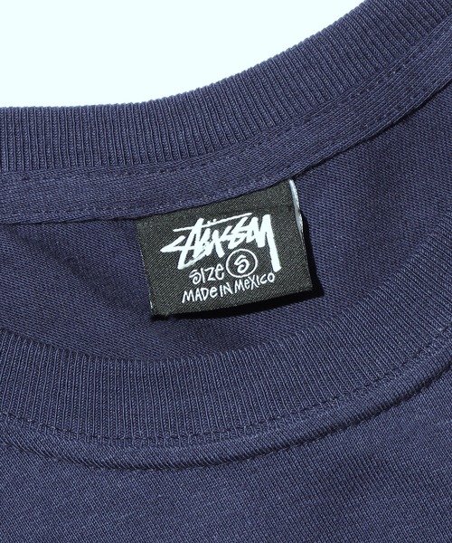 STUSSY（ステューシー）の「STUSSY/ステューシー  DESIGN GROUP21 TEE　半袖Tシャツ（Tシャツ/カットソー・メンズ・ネイビー・S）」の4枚目の写真
