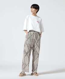 AVIREX | 【直営店限定】BANDANA CHART MIX CUT PLEATED PANTS/ バンダナチャートミックスプリーツパンツ(その他パンツ)