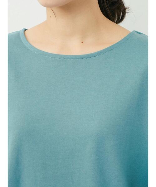 Green　Parks（グリーンパークス）の「2段フリルカットプルオーバー（Tシャツ/カットソー・レディース・ブラック/ピンク/ブルー・FREE）」の12枚目の写真