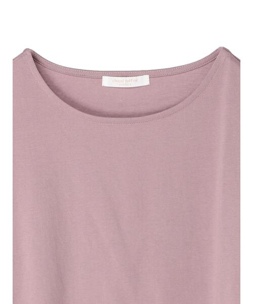 Green　Parks（グリーンパークス）の「2段フリルカットプルオーバー（Tシャツ/カットソー・レディース・ブラック/ピンク/ブルー・FREE）」の9枚目の写真