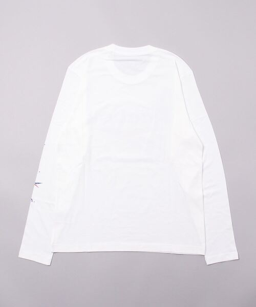 Reebok(リーボック)の「グラフィック シリーズ プレシーズン ロング スリーブ Tシャツ / Graphic Series Pre-Season Long Sleeve T-Shirt /(Tシャツ/カットソー・メンズ・ホワイト/ブラック・SMALL/X-LARGE/LARGE/XXX-LARGE/XX-LARGE/MEDIUM/X-SMALL)」の8枚目の写真