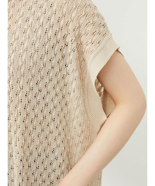 Green　Parks（グリーンパークス）の「バックスリットチュニックベスト（ベスト・レディース・ブラック/ベージュ/テラコッタ・FREE）」の18枚目の写真