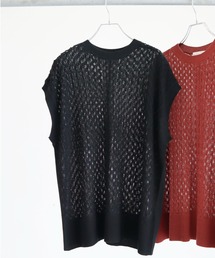 Green Parks | バックスリットチュニックベスト(ベスト)