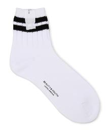 BEAUTY&YOUTH UNITED ARROWS | BY 2ライン クォーター ソックス(ソックス/靴下)