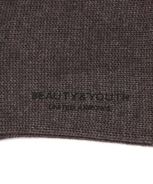 BEAUTY&YOUTH UNITED ARROWS（ビューティーアンドユースユナイテッドアローズ）の「BY 2ライン クォーター ソックス◆（ソックス/靴下・メンズ・ホワイト/ブラック/グレー/その他1・フリー）」の7枚目の写真