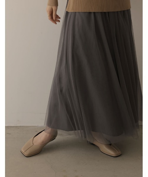 Re:EDIT（リエディ）の「[2022A/W COLLECTION]センターラインスクエアトゥフラットパンプス（パンプス・レディース・ブラック/レッド/アイボリー/グレイッシュベージュ・SMALL/MEDIUM/LARGE/X-LARGE）」の6枚目の写真