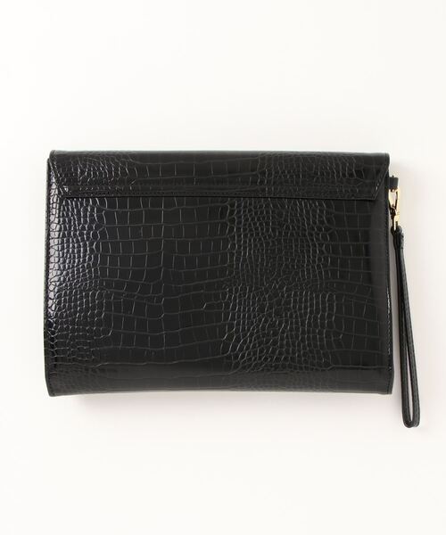 Ted Baker（テッドベーカー）の「CROCEY クロコディテール クラッチバッグ（クラッチバッグ・レディース・ブラック/ブルー系その他3・O/S）」の5枚目の写真