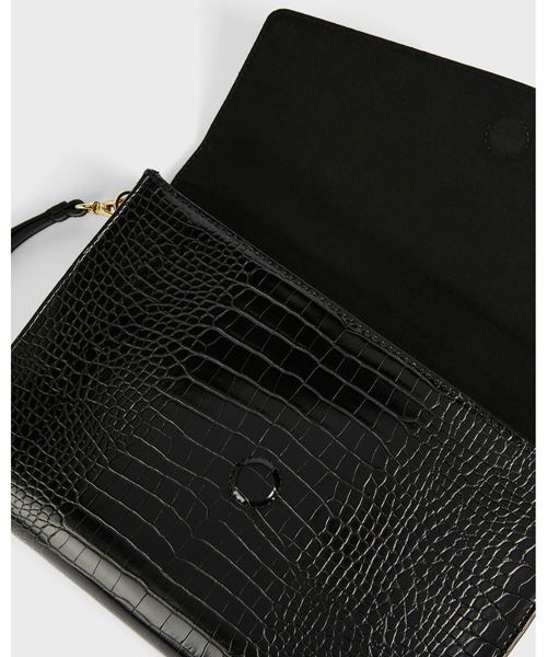 Ted Baker（テッドベーカー）の「CROCEY クロコディテール クラッチバッグ（クラッチバッグ・レディース・ブラック/ブルー系その他3・O/S）」の8枚目の写真