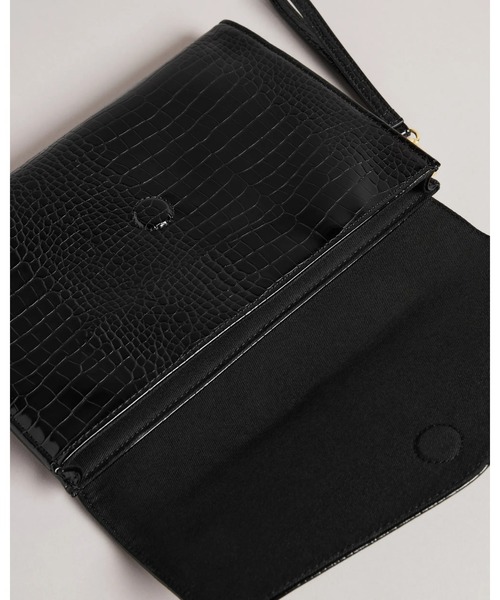 Ted Baker（テッドベーカー）の「CROCEY クロコディテール クラッチバッグ（クラッチバッグ・レディース・ブラック/ブルー系その他3・O/S）」の9枚目の写真