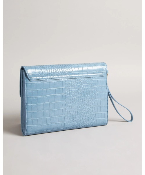 Ted Baker（テッドベーカー）の「CROCEY クロコディテール クラッチバッグ（クラッチバッグ・レディース・ブラック/ブルー系その他3・O/S）」の14枚目の写真