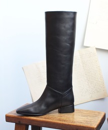 FABIO RUSCONI スクエアトゥロングブーツ FABIO RUSCONI ファビオルスコーニ *スクエアトゥロングブーツ 36/23
