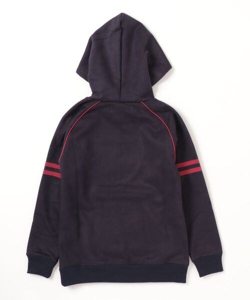 KRIFF MAYER Kid's Collection(クリフメイヤーキッズコレクション)の「フェイクスウェードプルパーカー(パーカー・キッズ・ワインレッド/ネイビー/モカ/カーキ・120/130/140/150/160/170)」の5枚目の写真