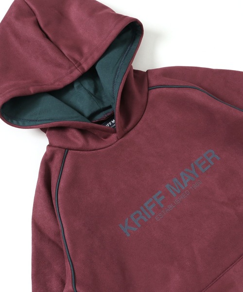KRIFF MAYER Kid's Collection(クリフメイヤーキッズコレクション)の「フェイクスウェードプルパーカー(パーカー・キッズ・ワインレッド/ネイビー/モカ/カーキ・120/130/140/150/160/170)」の16枚目の写真