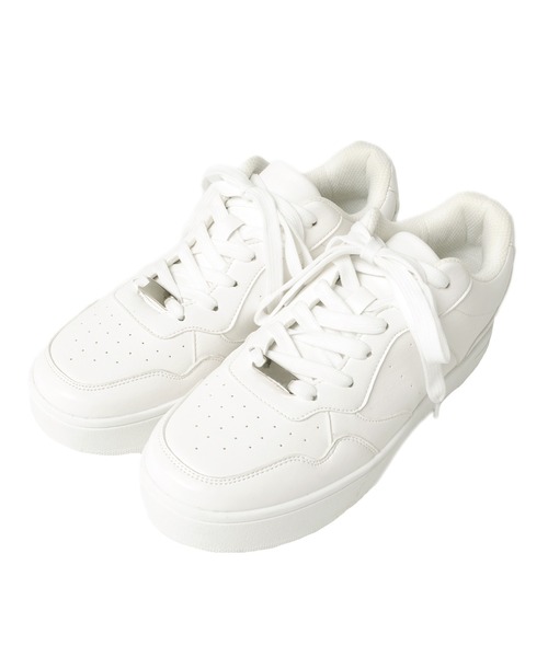 GLAZOS（グラソス）の「【大人向けサイズあり】コンフォートスニーカー（スニーカー・キッズ・ホワイト/ブラック・フリー）」の7枚目の写真