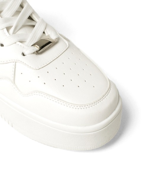 GLAZOS（グラソス）の「【大人向けサイズあり】コンフォートスニーカー（スニーカー・キッズ・ホワイト/ブラック・フリー）」の10枚目の写真