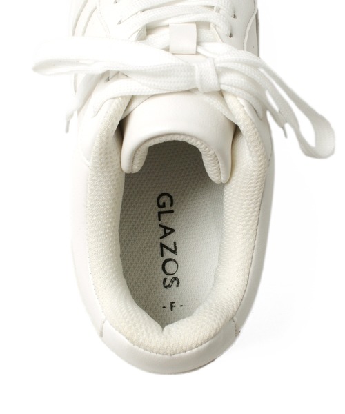 GLAZOS（グラソス）の「【大人向けサイズあり】コンフォートスニーカー（スニーカー・キッズ・ホワイト/ブラック・フリー）」の12枚目の写真