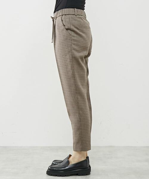 martinique(マルティニーク)の「martinique/ウールサキソニードロストパンツ(その他パンツ・レディース・ホワイト系その他/チェック/グリーン/ネイビー/ブラック・1/2/3)」の22枚目の写真
