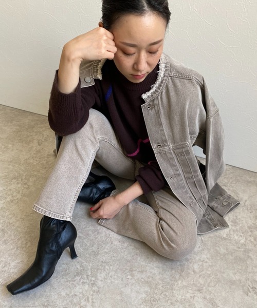 MARITAS DENIM/マリタスデニム】オーバーサイズデニムジャケット